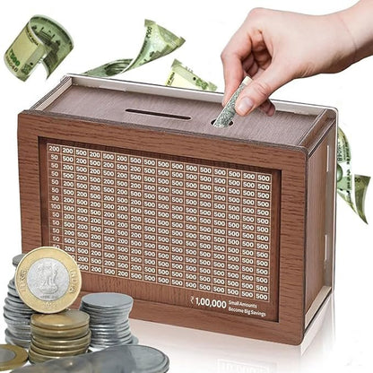 Wooden Piggy Bank